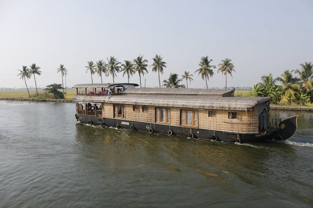 Wooden Boat on the River